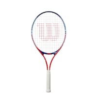 Ultra UV JR Tennis Racquet, Red, 25-in Front_Flat