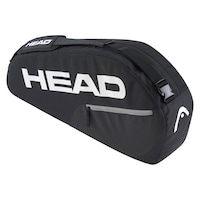 Head Base Tennis Racket Bag with Shoulder Straps, Black