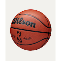 Wilson NBA Authentic Indoor/Outdoor Basketball, Official Size, Brown Front_Three_Fourths_Angled_Right
