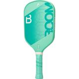 Boom Team EX Pickleball Paddle/Racket with Comfort Grip, Light Blue Front_Angled_Left