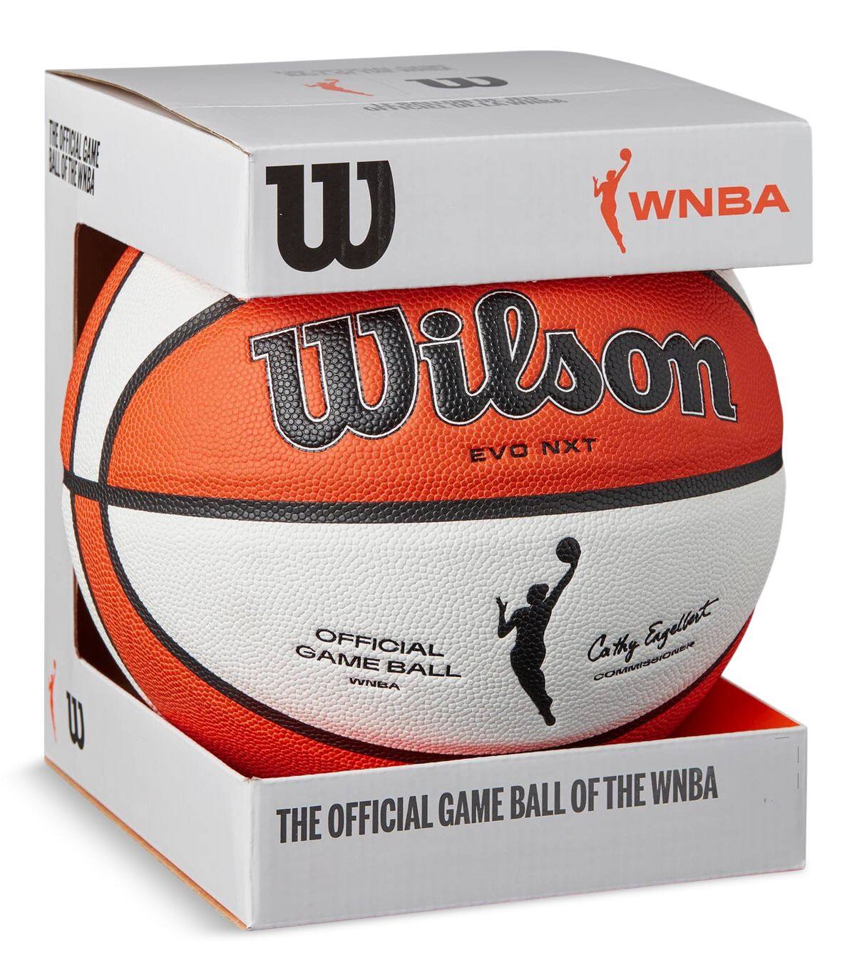 Wilson WNBA Official Game Basketball, Size 6