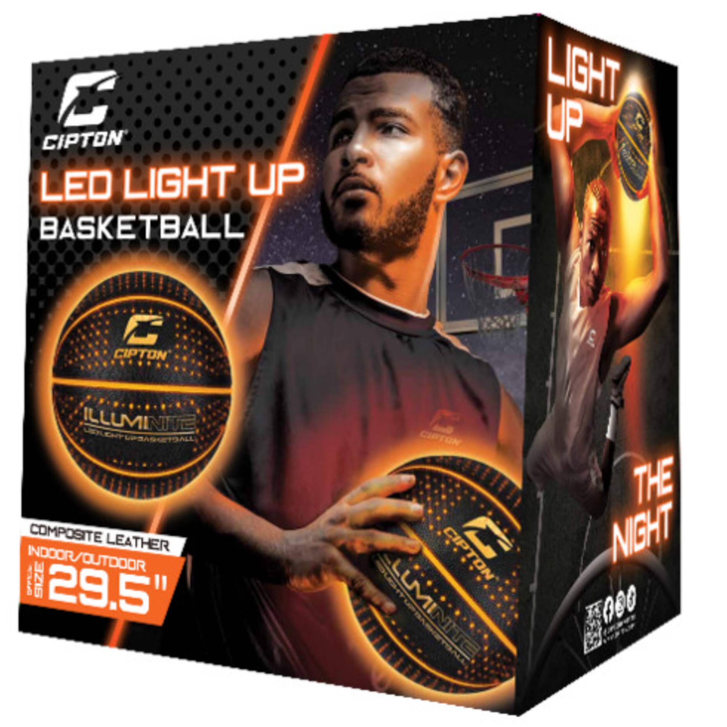 Cipton Illuminite LED Light Up "Day and Night" Official Size Composite