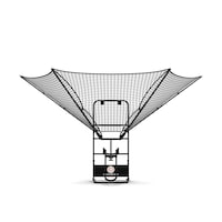Dr. Dish iC3 Basketball Rebounder Net Return Shot Trainer Front_Flat