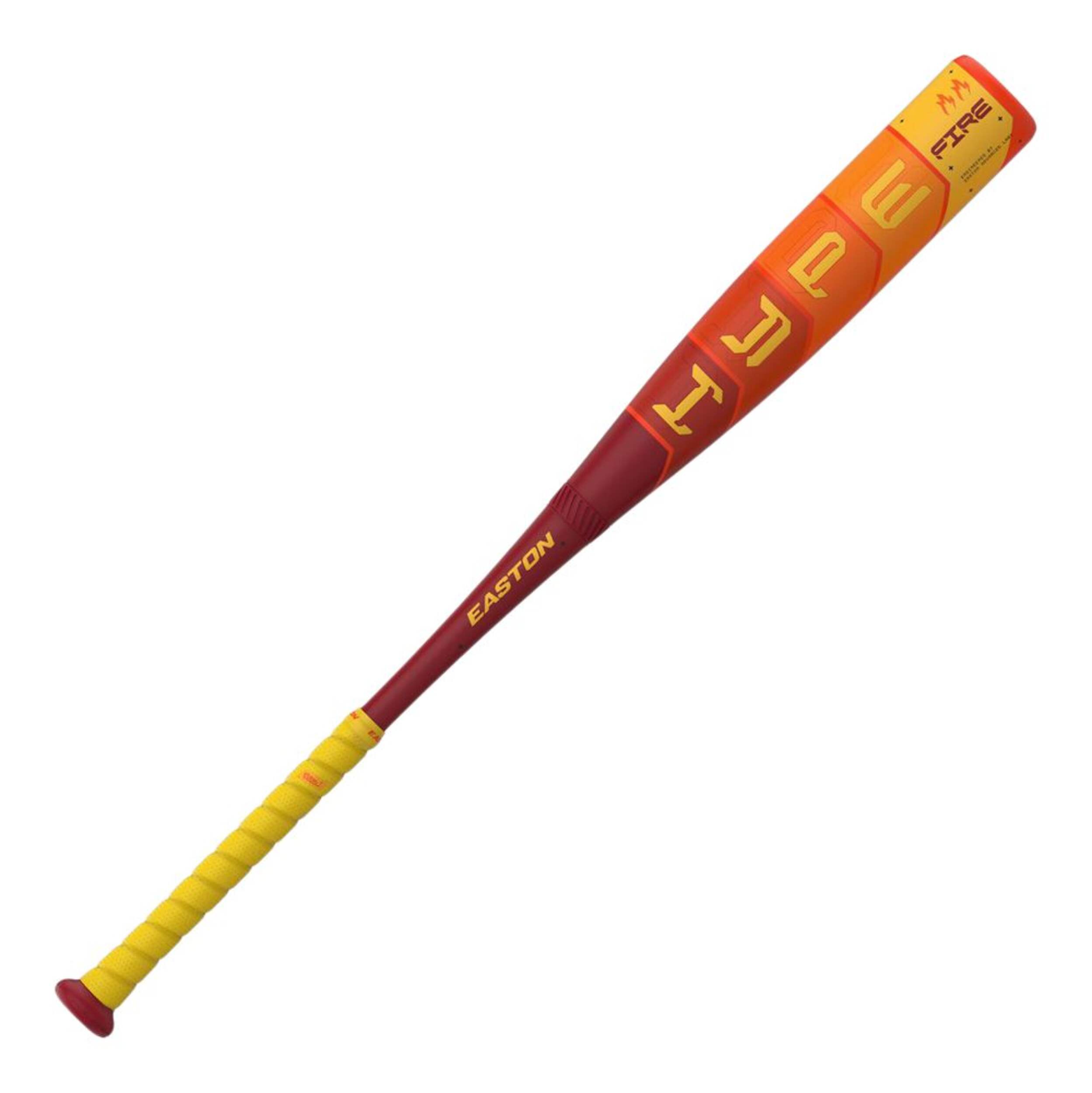 2025 Easton Hype Fire USSSA 2-3/4, -10 Drop, Composite Baseball Bat, 29-inch Front_Flat