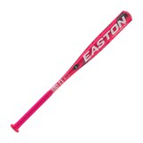 Easton Pink Sapphire Fastpitch Youth Softball Bat, -10 Drop, 28-in, 18-oz, Graphite Front_Flat