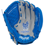 Rawlings Savage Baseball Fielding Glove, Regular, 10-in Front_Flat