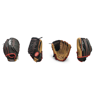 Rawlings Players Series Baseball Glove, Camel, RHT/LHT, 11-in (27.9 cm), Kids (5-13), Camel/Black Composite_or_Mixed