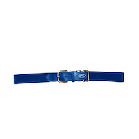 Rawlings Youth Baseball Belt, Black Front_Flat