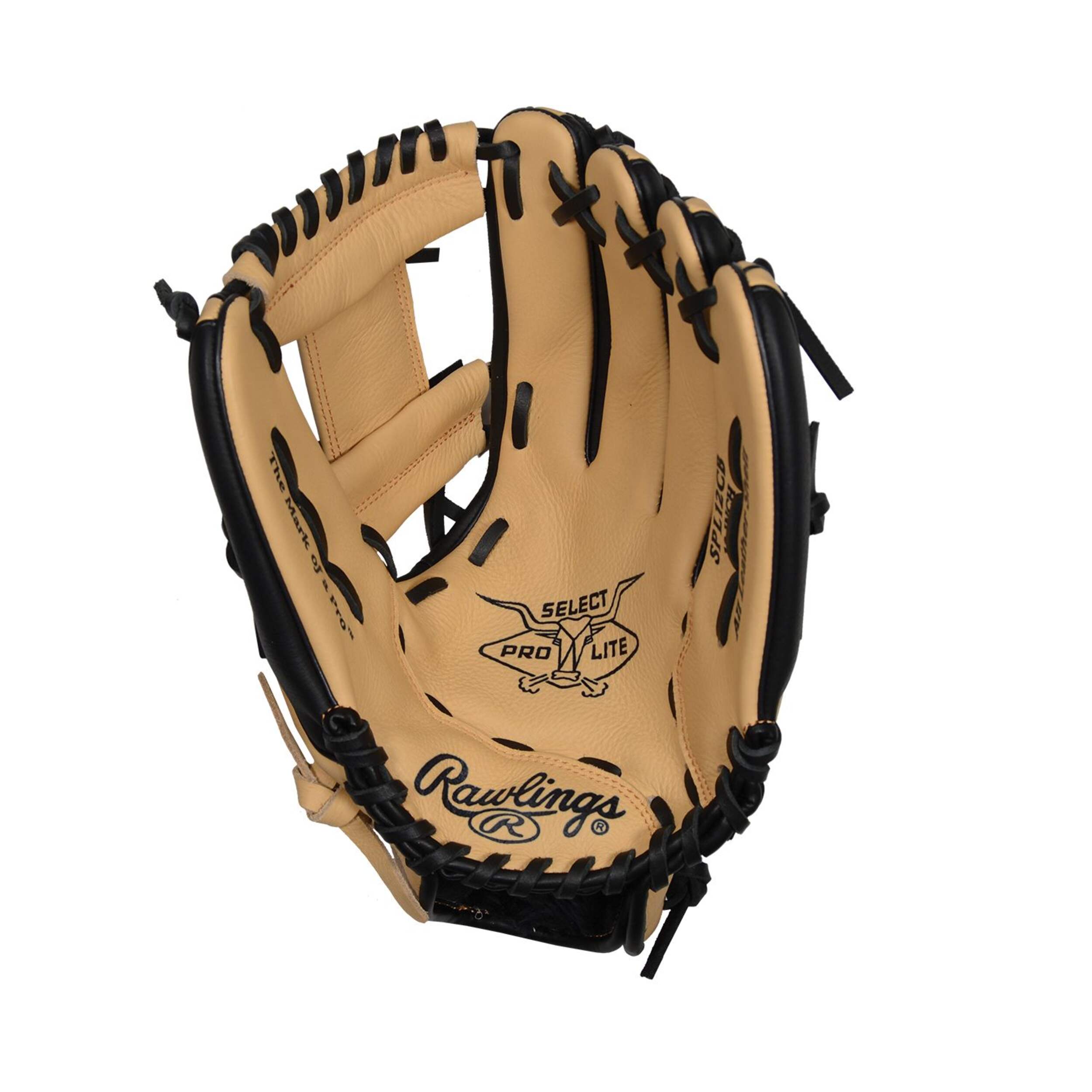Rawlings Select Pro Lite Bo Bichette Baseball Fielding Glove, 11.5-inch, Right-Hand Throw Front_Flat