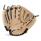 Matrix Softball Fielding Glove, Black/Camel, 13-inch, Left-Hand Throw Front_Flat