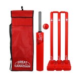 Ensemble de cricket Kookaburra Sport Great Canadian, pour l'entraînement ou les loisirs Front_Flat
