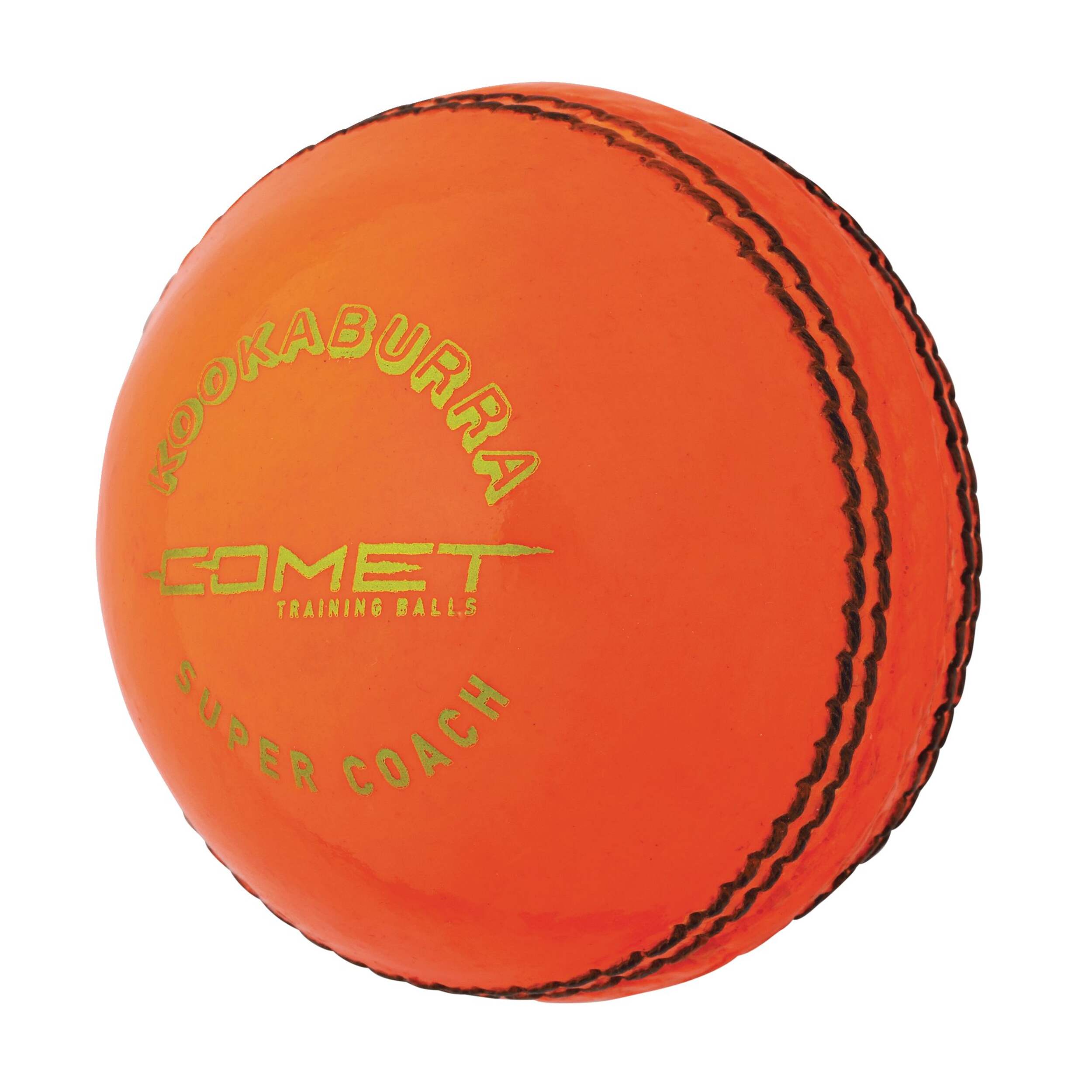 Kookaburra Super Coach Sport Comet Cricket Practice/Training Balls Front_Three_Fourths_Angled_Left