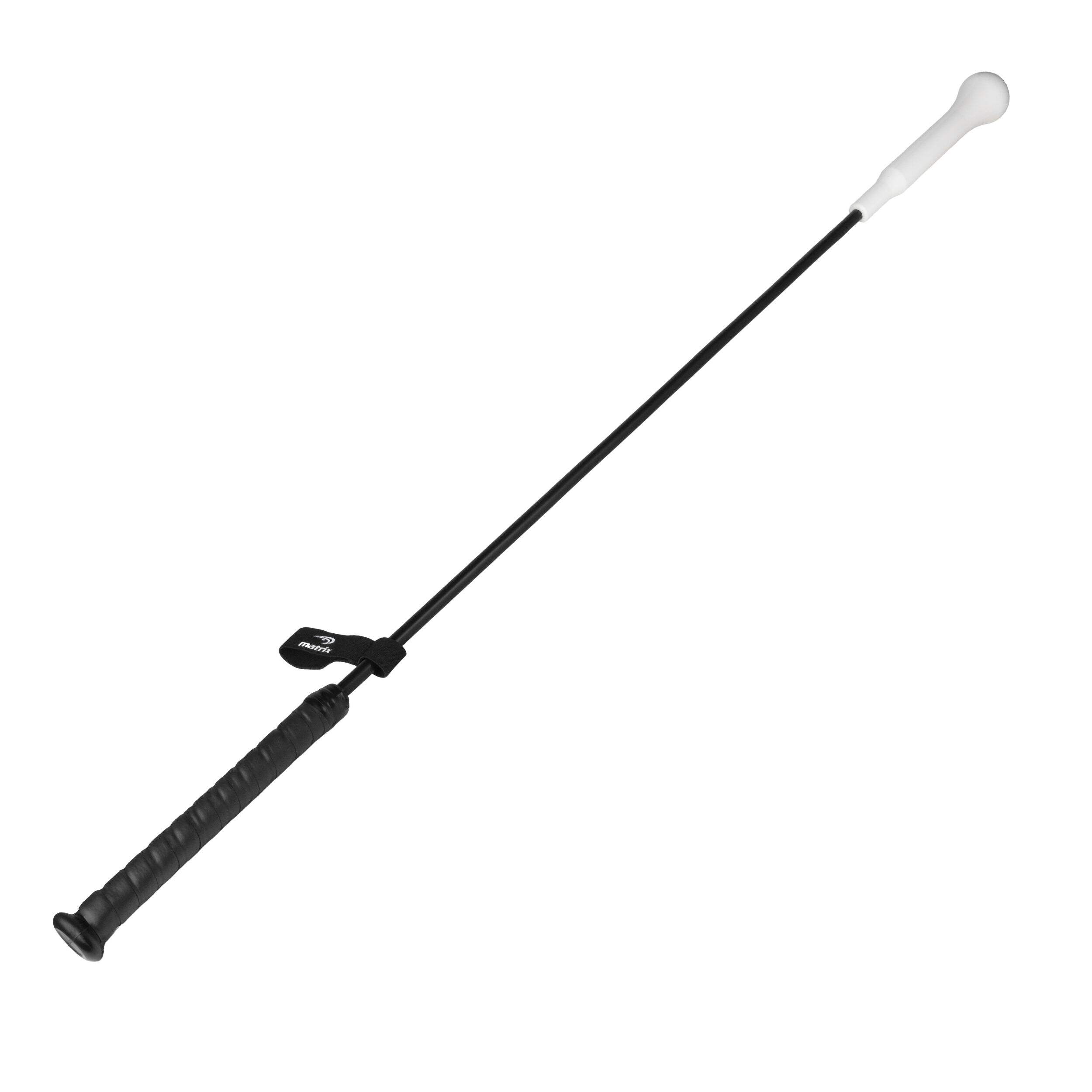 Matrix Baseball Hitting Stick Batting Swing Trainer, Black Front_Three_Fourths_Angled_Right