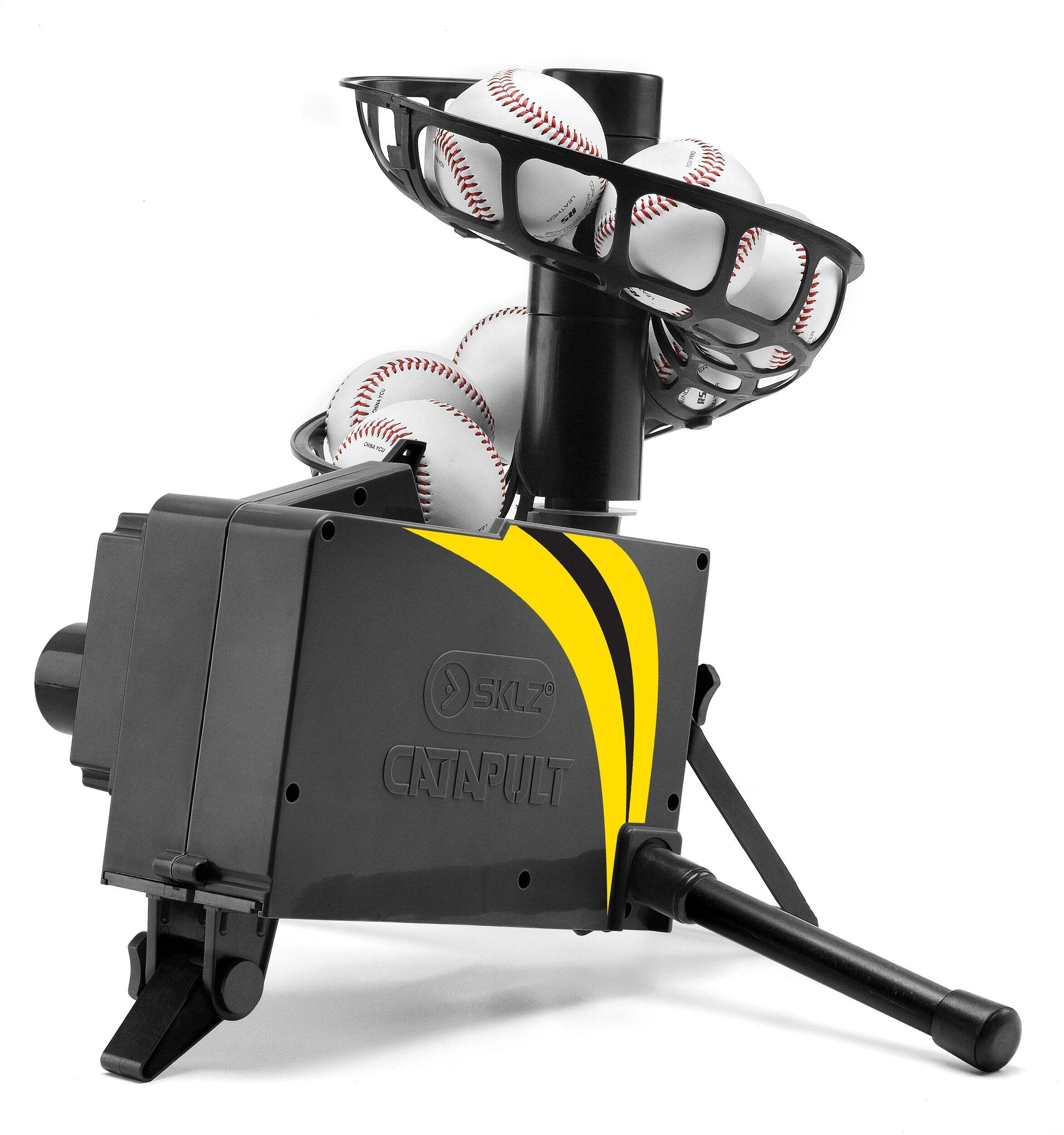 SKLZ Catapult Soft Toss Baseball Training Aid Machine Front_Three_Fourths_Angled_Right