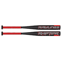 Bâton de tee-ball Rawlings Raptor, 63,5 cm (25 po), enfants (4 à 7 ans) Front_Flat