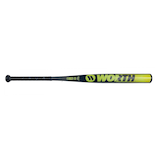 Worth Powercell Slow Pitch Softball Bat, Black/Yellow, 34-in Side_Right