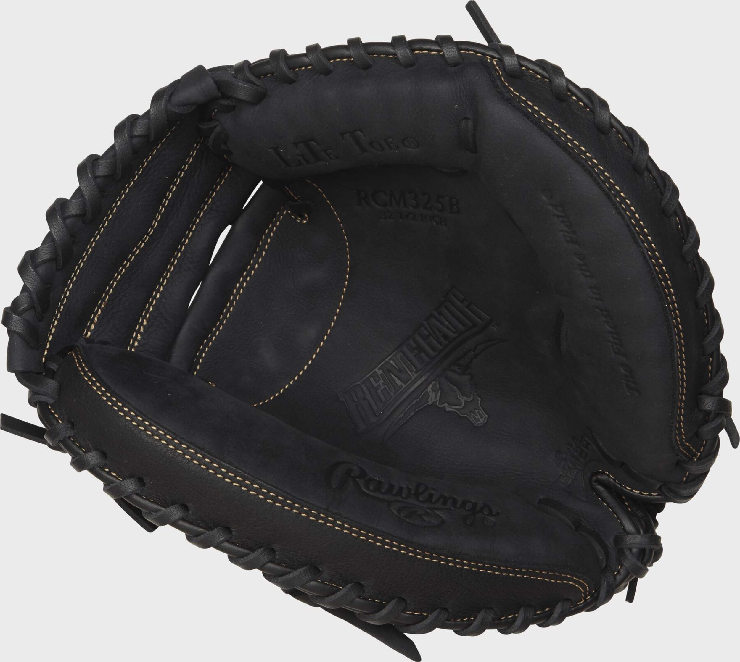 Rawlings Renegade Fast Back Catcher's Mitt, 32.5-inch, Right-Hand Throw Front_Flat