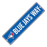 Plaque de rue Toronto Blue Jays Way pour amateurs et collectionneurs de baseball de la MLB, 4 x 15 po Overhead_Plunge