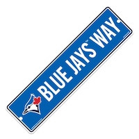 Toronto Blue Jays Way Street Sign For MLB Baseball Fans/Collectors, 4-in x 15-in Overhead_Plunge