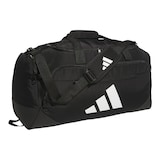 Adidas Defender Duffel Bag, Black Front_Angled_Right