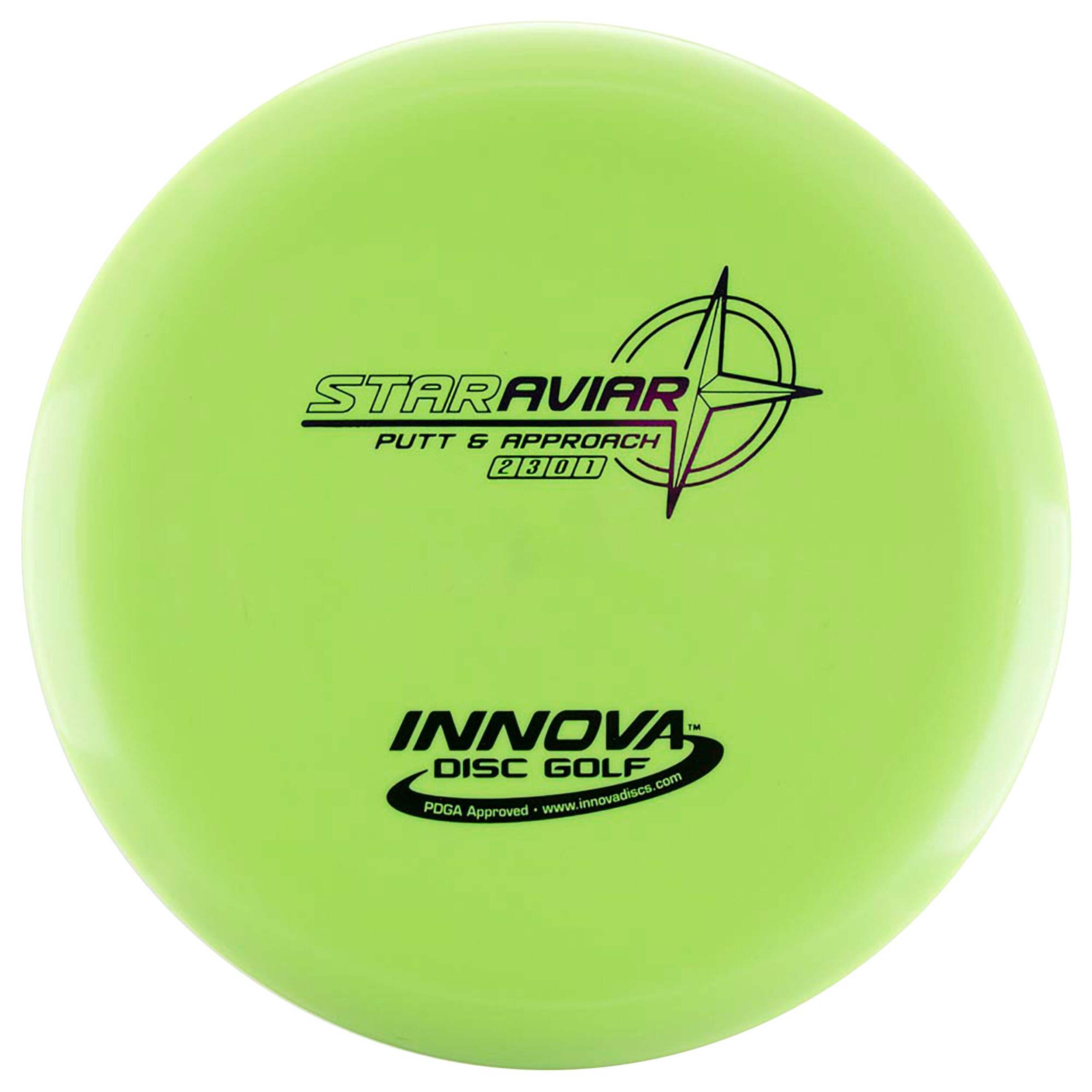 Innova Star Aviar Putt and Approach Disc, Assorted Colours, Speed 2 Front_Flat