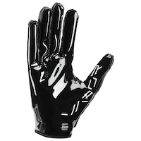 Nike Vapor Jet 8.0 FG Football Gloves, Black/White Front_Flat