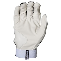 Franklin MLB Digitek Batting Glove, Youth, Polyester, White Front_Flat