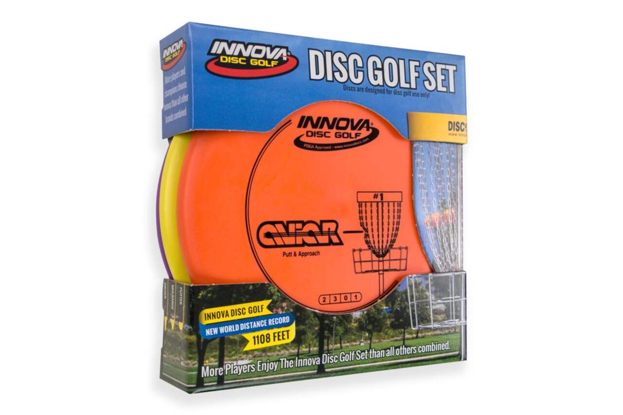Innova Disc Golf DX 3 Disc Golf Set, Beginner-Friendly, Assorted Colours
