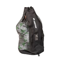 Lotto 8-Ball Mesh Equipment Bag with Backpack Strap Front_Three_Fourths_Angled_Right