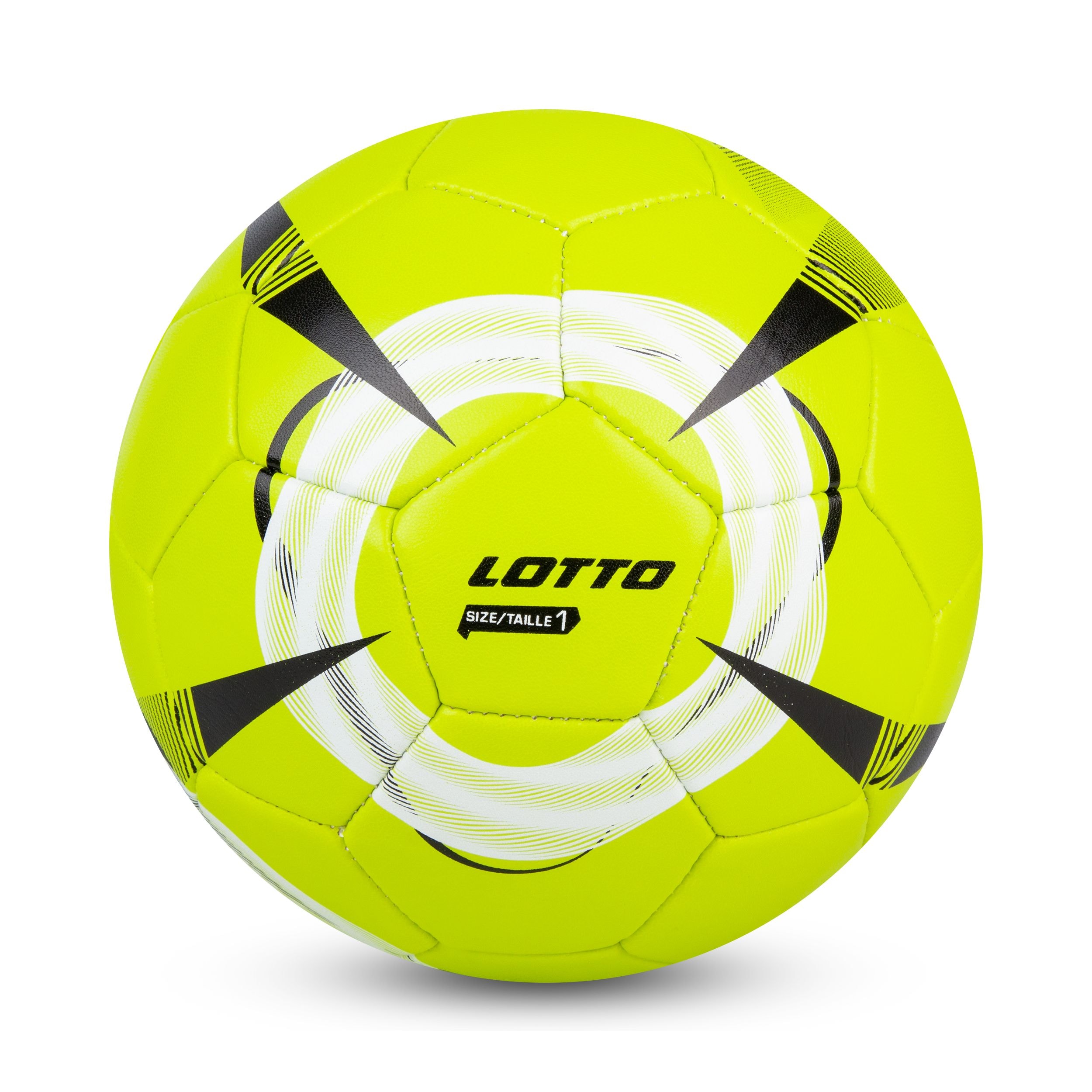 Lotto Machine Stitched Soccer Ball for Kids/Toddlers, Yellow