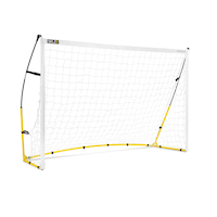SKLZ Quickster Portable Training Soccer Goal Net with Carry Bag, 8-ft x 5-ft