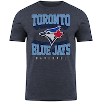 Toronto Blue Jays MLB Short Sleeve Crew Neck T-Shirt, Navy, Assorted Sizes