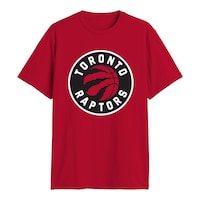 NBA Toronto Raptors Circle Logo Team Tee Front_Flat