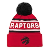 NHL Jacquard Cuffed Knit With Pom, Acrylic Knit, Regular Size Front_Flat