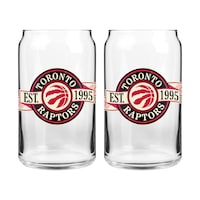 Toronto Raptors Can Banner, Officially Licensed, 2-pk Front_Flat
