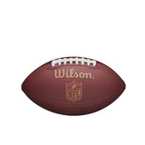 Wilson NFL Ignition Junior Composite Leather Football, Official Size, Brown Front_Elevated