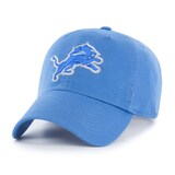 NFL Detroit Lions Mass Clean Up Hat with Adjustable Closure, Cobalt Blue, One Size Front_Angled_Left