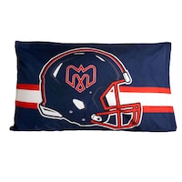 CFL Montreal Alouettes Reversible Pillow Case Set, Blue, 2-pk