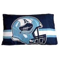 CFL Toronto Argonauts Reversible Pillow Case Set, Blue, 2-pk