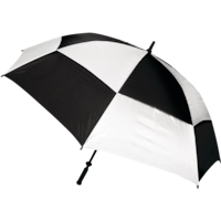 Parapluie de golf PrideSports Double Canopy, avec housse, 62 po Front_Angled_Left