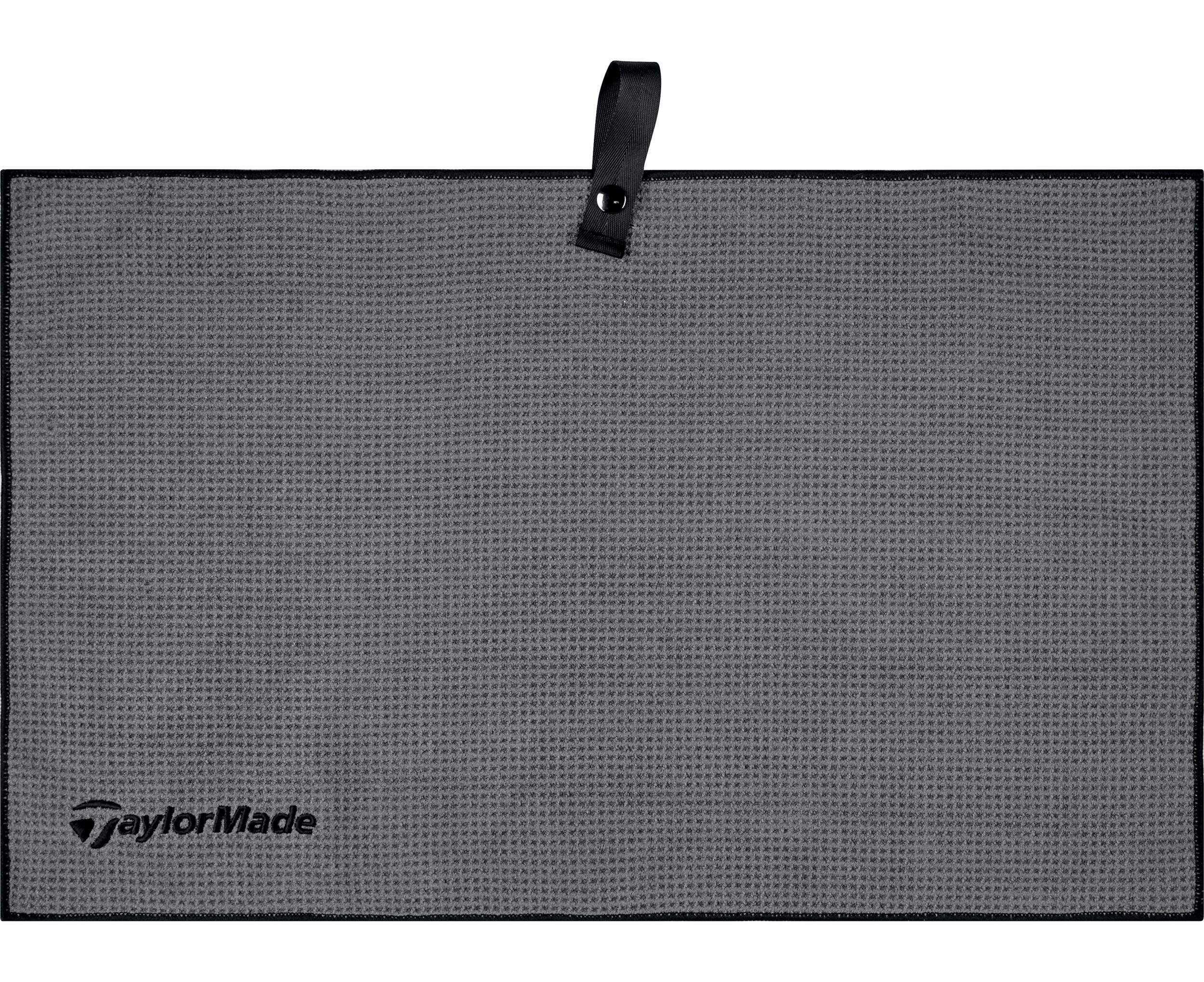 TaylorMade Microfiber Golf Towel, 15-in x 24-in Overhead_Flat