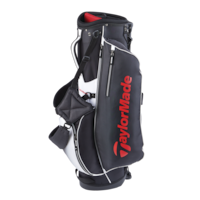 Sac de golf à support TaylorMade 5.0, noir/rouge/blanc Back_Angled_Right