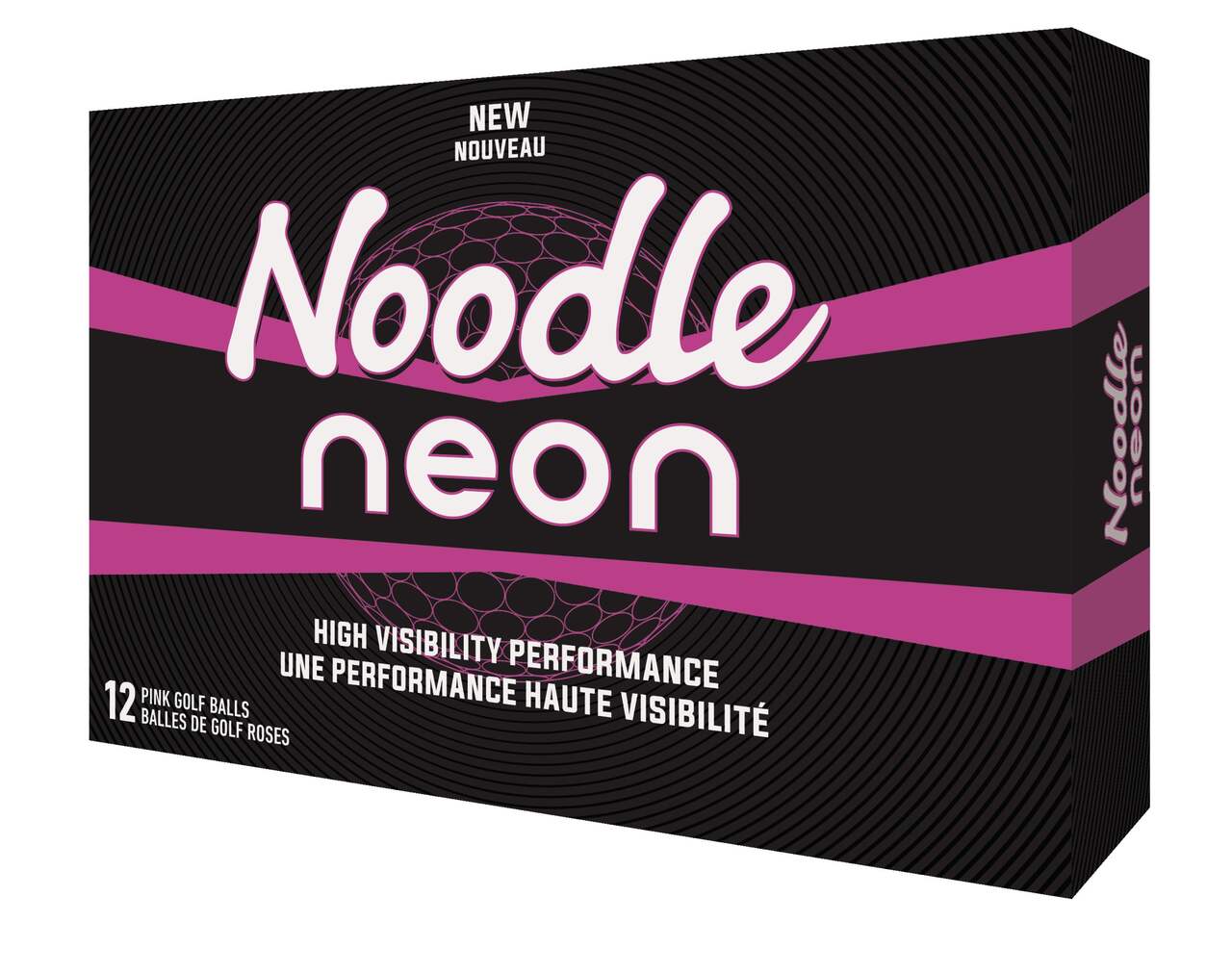 TaylorMade Noodle Neon Golf Balls, 12-pk, Pink