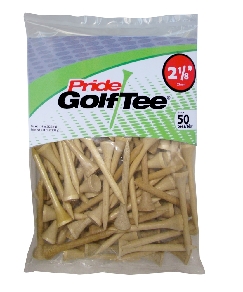 Pride Sports Golf Tees, 2 1/8in, Natural, 50pk Canadian Tire