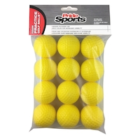 Balles de golf d'entraînement en mousse PrideSports, paq. 12