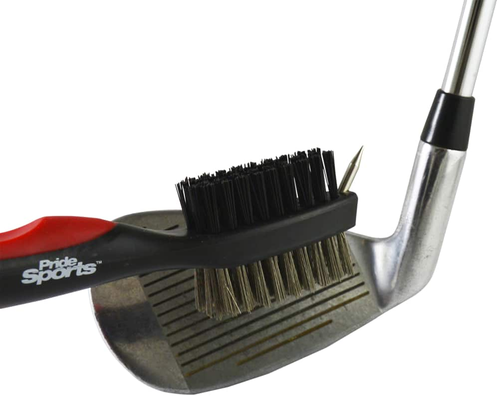 retractable golf club brush