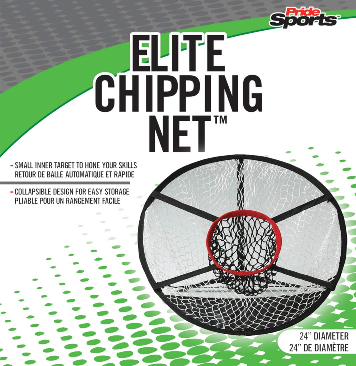 PrideSports Golf Elite Chipping Net, Collapsible, 24