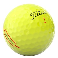 Balles de golf Titleist TruFeel, paq. 12, jaune Front_Angled_Right