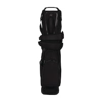 Sac de golf sur pied avec technologie de verrouillage des pattes TaylorMade FlexTech Lite, noir Front_Flat