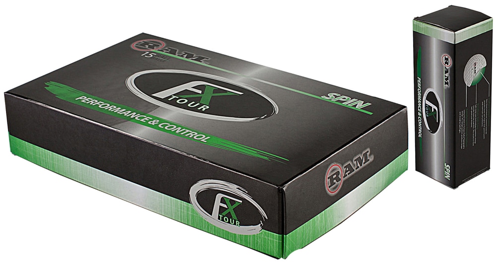 Ram FX Tour Spin Golf Balls, White, 15pk Canadian Tire
